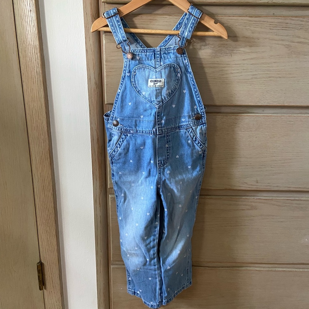OshKosh B'gosh Light Blue Denim Overalls